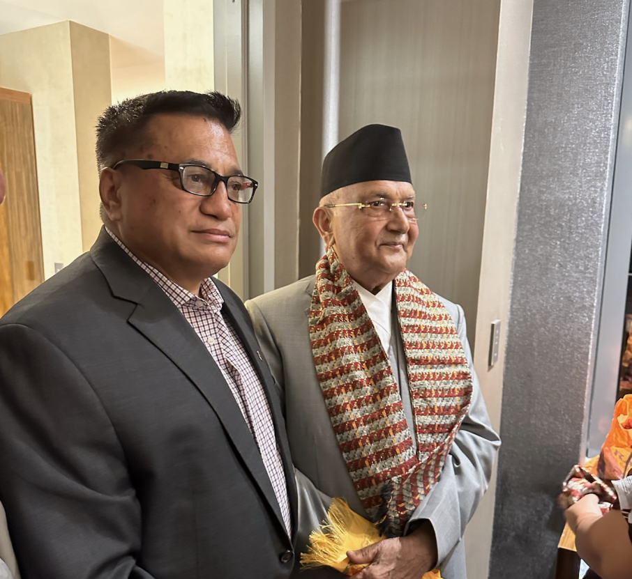 नेपालका प्रधानमन्त्री केपी ओलीलाई अमेरिकामा स्वागत (फोटो फिचर)